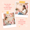 Ideal digital gift for her: send to best friend, sister, mom, or colleague via WhatsApp.