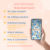 Advantages of ready-to-use video cards: no editing, professional quality, and instant download.