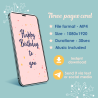 Technical specifications: MP4 video format, 1080x1920 Full HD, smooth high-quality animation.