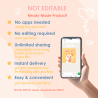 Benefits of ready-to-use digital stickers: instant download, no apps needed, eco-friendly.