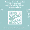 QR code for preview of set Good night mini video for communication